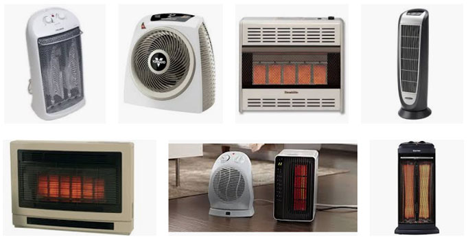 top space heaters