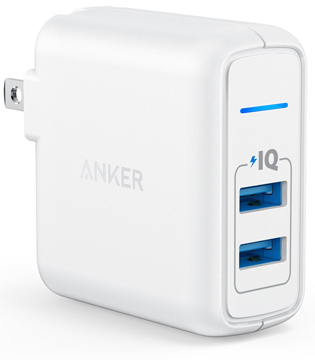 Anker Elite Dual Port 24W USB Wall Charger