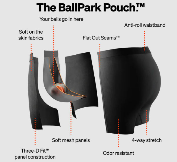 The ballpark pouch