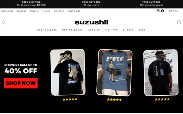 Suzushii Clothing