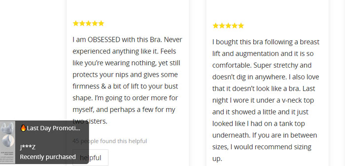 maperiodrvel bra reviews by customers